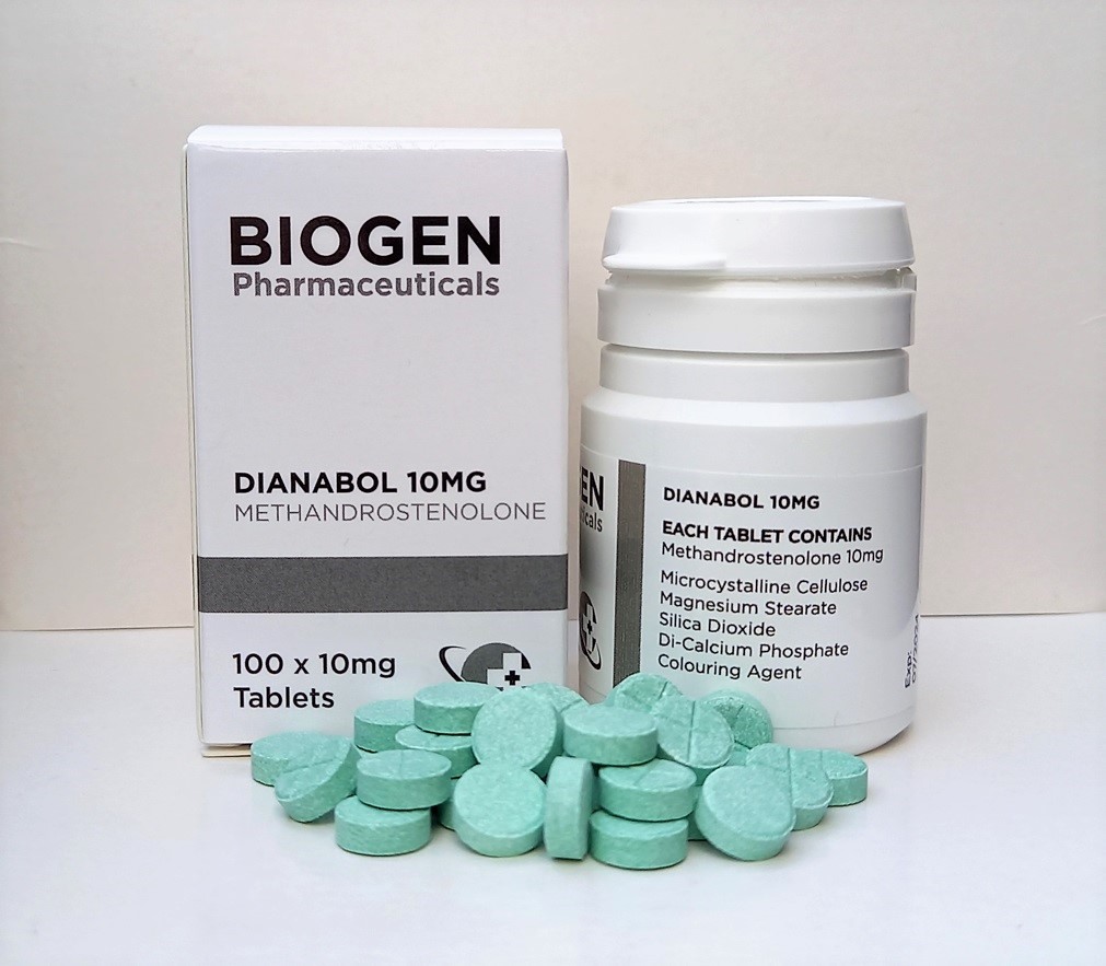 Dianabol 10mg Biogen Pharmaceuticals - Buy Anabolic Steroids Online UK, EU  - Fast Delivery